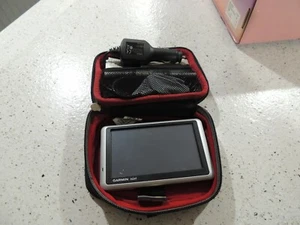 Garmin Nuvi Gps 1300 Series with Quick Start Manual Case & Cords Bundle * - Picture 1 of 8