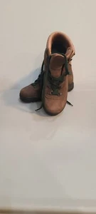 Ems Brown Hiking Boots womens Size 8L Made In Italy Vibram Sole - Picture 1 of 8