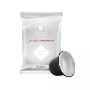 100 Capsule Lollo Miscela ARGENTO Caffè Compatibile NESPRESSO Passionespresso - Foto 1 di 1