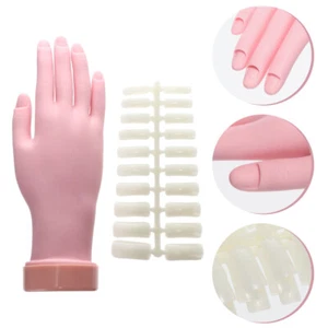 Maniküre Praxis Handprothese Nagelmodellage Nagelkunst-Übungshand Fräulein - Bild 1 von 12
