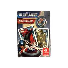 Marvel Captain America Playing Cards First Avenger MCU Complete Card Deck