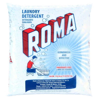 Roma Laundry Detergent, 176.36 Ounce,NEW