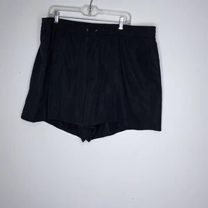 NEU Swim by Cacique Damen-Badeshorts Gr. 22 24 schwarz Kordelzug-Taillentaschen - Bild 1 von 6