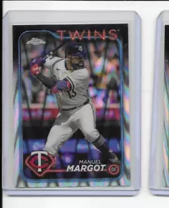 2024 TOPPS CROMO ACTUALIZADO MANUEL MARGOT RAY WAVE MINNESOTA TWINS - Imagen 1 de 2