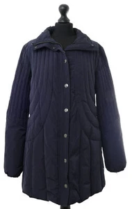 Armani Jeans Damen Daunenjacke Jacke 44 blau dunkelblau uni gefüttert wie Neu - Bild 1 von 5