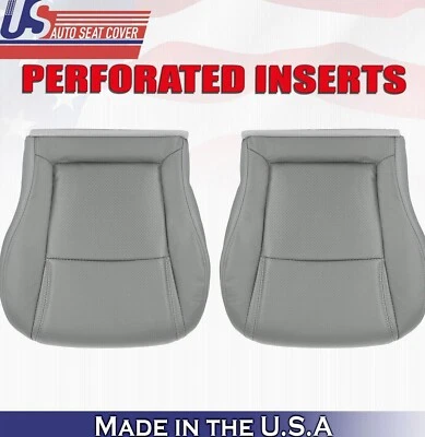 2x cubiertas inferiores de cuero perforadas grises para conductor y pasajero Honda Pilot 2005 Foto 1 de 4