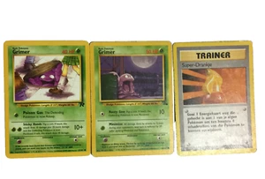 Juego de cartas Pokemon no holográficas Grimer 48/62 casi como nuevas de colección - Imagen 1 de 2