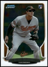2013 Bowman Chrome #205 Manny Machado Rookie Card RC