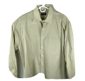Gitman Bros Shirt Mens Size XL Long Sleeve Brown Cotton Made In USA - Picture 1 of 6