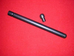 Alloy Clip On Bar. Black , With Extra Nylon End Bung. New - Picture 1 of 1