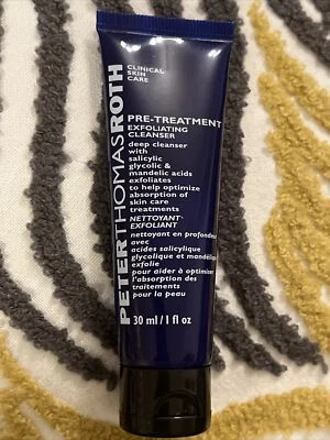 Peter Thomas Roth Pre-Treatment Exfoliating Cleanser TRAVEL SIZE 1 Fl oz NEW - Image 1 of 2