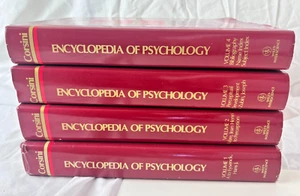 Encyclopedia of Psychology by Raymond J. Corsini Multiple Volume 1-4 Set Rare HB - Foto 1 di 15