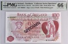 Ireland set of Four 1-100 Pounds Picks#61Cs1-64Cs1 Nd(1978)Pmg 65-66 Epq Gem Unc