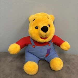 Vintage 1997 Disney Mattel Hug N Wiggle Nose Moves Talking Winnie The Pooh - Picture 1 of 6