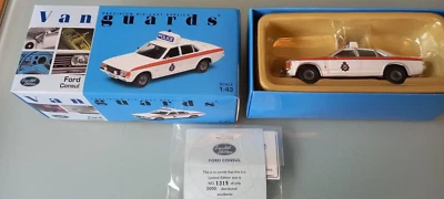 CORGI VANGUARDS VA05504 FORD CÓNSUL POLICÍA DE YORKS DEL OESTE / EN MUY BUENA CONDICIÓN LE en caja Foto 1 de 4