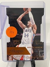 2015-16 Prestige Bonus Shots Orange Die Cuts #102 Enes Kanter /149