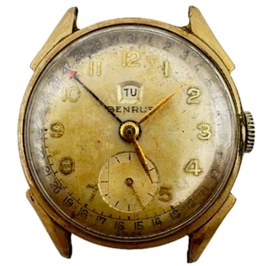 Vintage Benrus Pointer Date & Day Men's Mechanical Wristwatch CE 13 Swiss - Picture 1 of 3