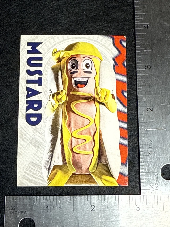 Cleveland Guardians Mostaza Hot Dog Corredor Mascota Temporada 2025 Imán MLB Béisbol Foto 1 de 1