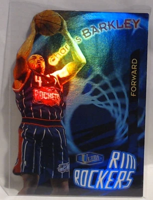 Fleer Ultra Rim Rockers Charles Barkley 1997-98 lámina troquelada #6 Rockets MSK Foto 1 de 2