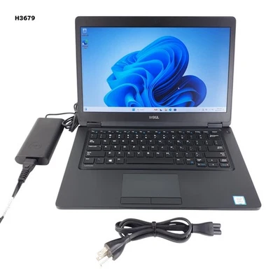 Dell Latitude 5480 14” HD Laptop i7-7600U 16GB RAM 512GB SSD Windows 11 Pro BT - Image 1 of 4