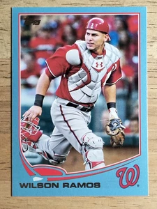 2013 Topps Wal-Mart Blue Border #203 Wilson Ramos - Imagen 1 de 2