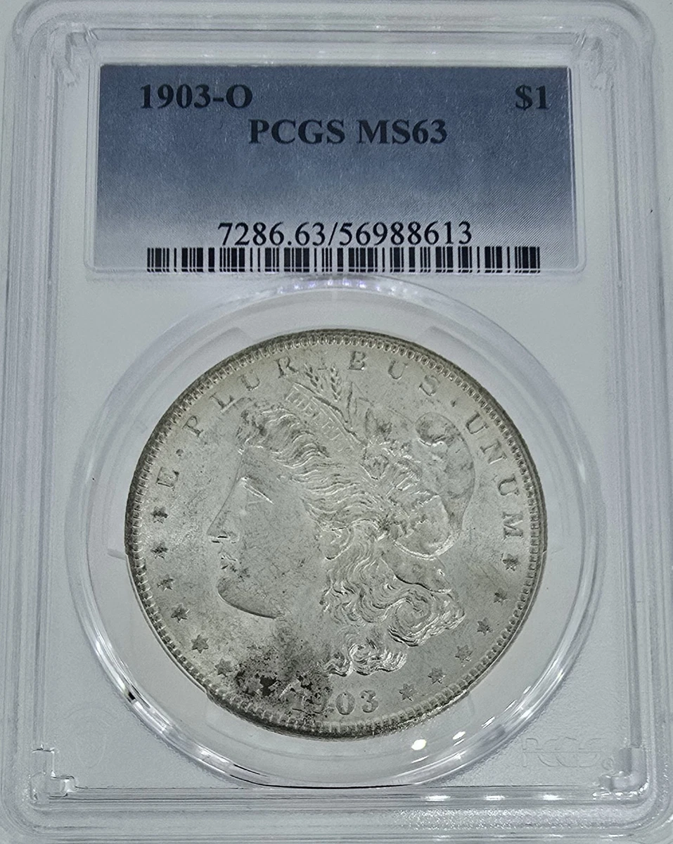 MS 63 Graded 1903 Year Morgan US Dollars (1878-1921) for sale | eBay