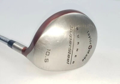 TaylorMade Burner Super Steel Driver 10.5* Mens RH R-80 Rifle Steel Shaft  - Image 1 of 4