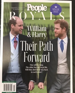 People Royals Magazine Spring 2022 William Harry Path Forward Queen Elizabeth  - Picture 1 of 1
