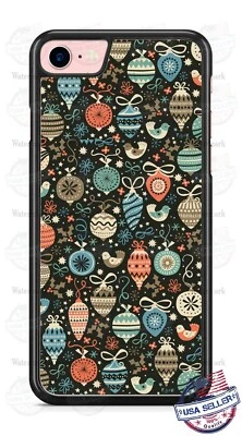 Capa telefone enfeites decorativos de Natal para iPhone 12 Samsung S21 Google 2 - Imagem 1 de 4
