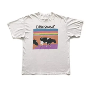 Dinosaur Jr Band Tour Baumwolle weiß Herren Kurzarm S-4XL T-Shirt - Bild 1 von 2