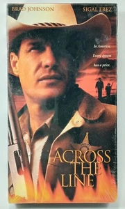 Across the Line (VHS, 2000) Brad Johnson, Sigal Erez New/Sealed - Bild 1 von 4