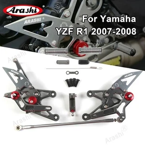 Juego de clavijas traseras de carreras para Yamaha YZF R1 2007 2008 YZFR1 YZF-R1 Tr - Imagen 1 de 9