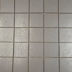 Graue rutschfeste Wandfliese Vintage 3 7/8" x 3 7/8" Keramik C#WHF3 10 sqft - Bild 1 von 1