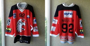 Camiseta deportiva suiza de hockey EHC Visp # 92 - Imagen 1 de 4