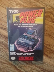 TYCO Power Plug Super Nintendo Entertainment System Controller New Sealed - Picture 1 of 4