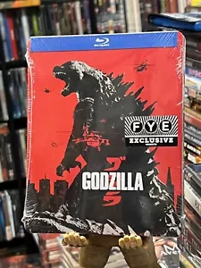 Godzilla (BLU-RAY) Limited Edition Steelbook! Fye Exclusive! BRAND NEW! - Picture 1 of 4