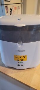 Used Dr. Brown's Deluxe Electric Steam Bottle Sterilizer in White/Grey