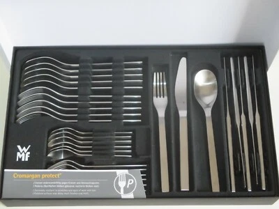 WMF BESTECK LINUM 30-TEILIG CROMARGAN PROTECT, EDELTAHL MATTIERT - Bild 1 von 2