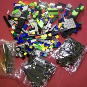 Mega Bloks Lot 2+ Pfund 2 Pkg Camo Blöcke - 1 Pkg Schiff Masse/Stab - fluoreszierend - Bild 1 von 5