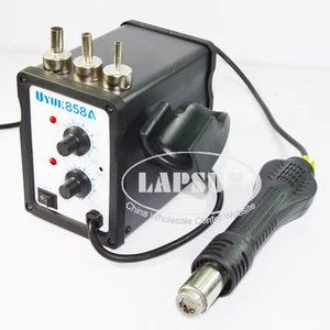 YOUYUE 858A 220V Desoldering Station Hot Air Solder Station Gun + 3 Nozzles AU - Picture 1 of 1