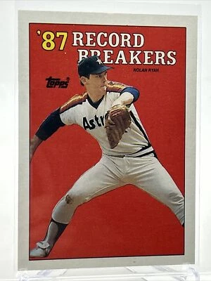 1988 Topps Nolan Ryan Baseball Card #6 Mint FREE SHIPPING - Image 1 of 3