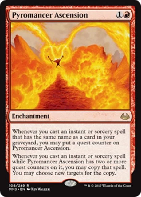 MTG - PYROMANCER ASCENSION - Modern Masters 2017 (R) - Image 1 of 1