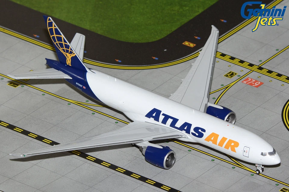 Atlas Air Boeing 777F N703GT GeminiJets GJGTI2294 Scale 1 400
