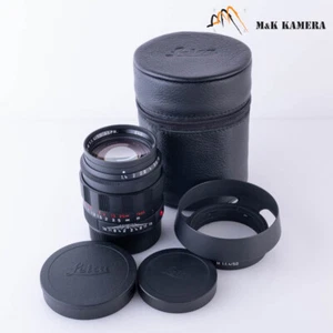 Leica Summilux-M 50mm/F1.4 ASPH Black Chrome Lens Germany #885 - Picture 1 of 8
