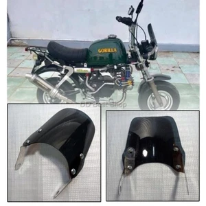 Wind Shield Black For Honda Chaly Monkey Gorilla Dax st50 st70 Z50 Z50J a100 s90 - Picture 1 of 6