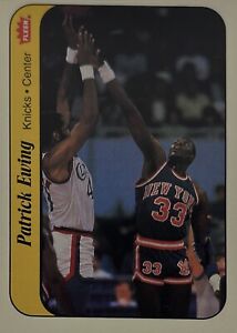 1986 Fleer Patrick Ewing Sticker 6 OF 11! Knicks