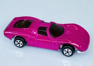 Vintage Generic Magenta Purple Alfa Romeo 2.5" Diecast Scale Model Hong Kong - Picture 1 of 5