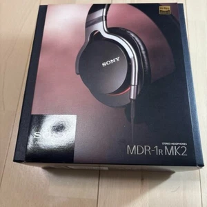 Used Sony MDR1R MK2 Hi-Res Stereo Headphones Tested Good W/Box - Picture 1 of 7