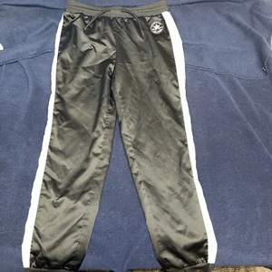 CONVERSE Tracksuit Trousers Joggers Size L 12-13yrs 152-158 Cm Black Silver - Picture 1 of 6