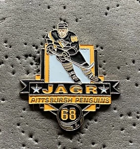Pittsburgh Penguins #68 Jagr NHL Hockey Pin - Imagen 1 de 1